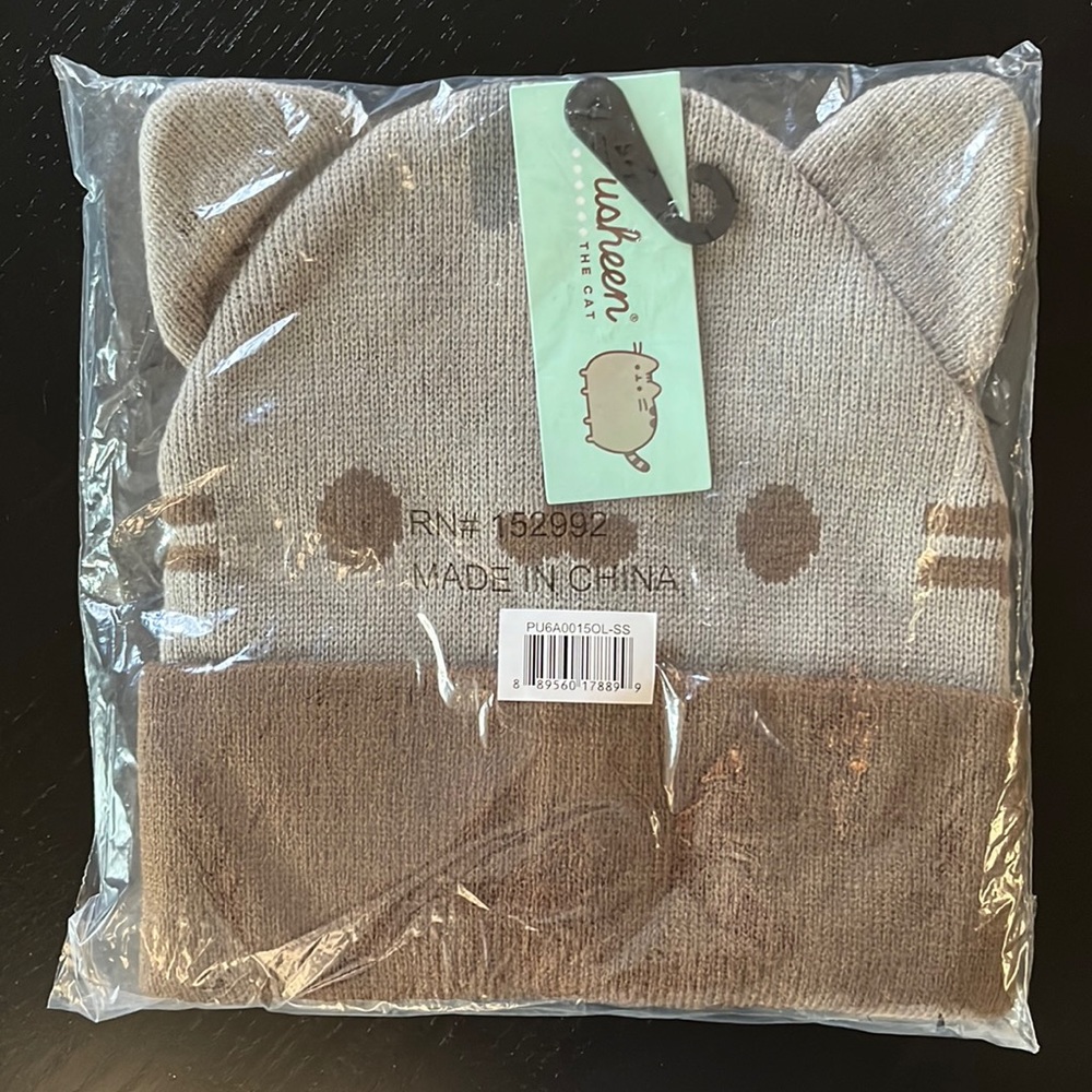 Pusheen Beanie Hat with Ears